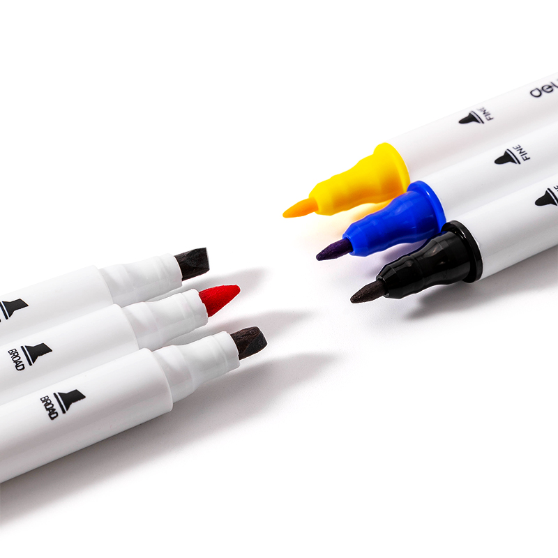 得力70700-48色儿童 马克笔混盒